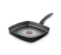 Tower Smart Start Gourmet Non-Stick Aluminium Grill Pan, 26cm Black