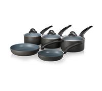 Tower T80303 Cerasure 5 Piece Pan Set with Non-Stick Coating, Suitable for all Hob Types Including Induction, Graphite