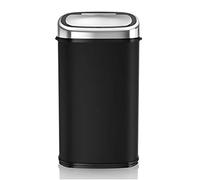 Tower T80900 Kitchen Bin with Sensor Lid, Touchless for Hygienic Waste Disposal, Infrared Technology, 58 Litre, Black