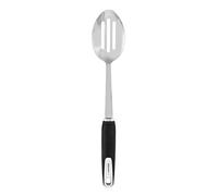 Tower T832189 Precision Plus Slotted Spoon with Softtex Handle and Hanging Loop, BPA Free, Stainless Steel