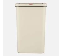 Tower T838005C Sensor Bin with Retainer Ring, Battery-Operated, 50L, Cream