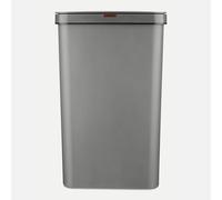Tower T838005G Sensor Bin with Retainer Ring, Battery-Operated, 50L, Grey