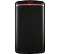 Tower T838010BLK Cavaletto Square Sensor Bin, 58L, Black and Rose Gold