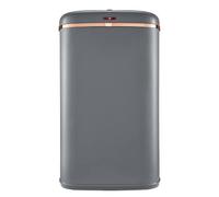 Tower T838010GRY Cavaletto Square Sensor Bin, 58L, Grey and Rose Gold