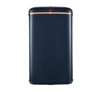 Tower T838010MNB Cavaletto Square Sensor Bin, 58L, Midnight Blue and Rose Gold