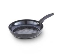 Tower T900134 Diamo Wok with Black Diamond Ceramic Non-Stick Coating and Softtex Handle, Aluminium, 28cm, Black