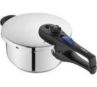 Tower Express Pressure Cooker with Bakelite Lid Lock System, Visual Pressure Indicator, 4L, Stainless Steel