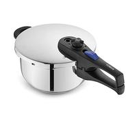 Tower T920004S4L Express Pressure Cooker, Bakelite Handle with Secure Locking Lid System, Visual Pressure Indicator, 4L, Stainless Steel