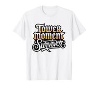 Tower Tarot Card Chaos Humor Surviving Moment T-Shirt
