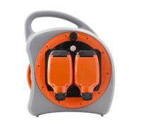Tower TP32062 2 Socket 20 Metre 13 Amp IP54 Cable Reel Case