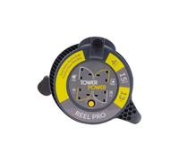 Tower TP41524 4 Socket 15 Metre 13 Amp Reel Pro Case