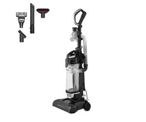 Tower TXP30PET Reach Bagless Upright Vacuum Cleaner with Cyclonic Technology, Washable Filter, 2-in-1 Crevice Tool & Floor Brush, Pet Attachment, 4L Dust Capacity, 400W, Platinum, T108001PLPET