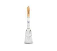 tower Ultimate 2-in-1 BBQ Spatula / hot dog roller with Wooden Handle