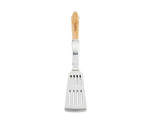 tower Ultimate 2-in-1 BBQ Spatula / hot dog roller with Wooden Handle