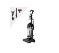 Tower T108001PLPET TXP30PET Bagless Upright Vacuum Cleaner with Cyclonic Technology, Washable Filter, 2-in-1 Crevice Tool & Floor Brush, Pet Attachment, 4L Dust Capacity, 400W, Platinum