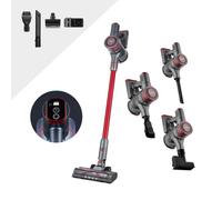 Tower T513014 VL40 EVO PET Pro 3-in-1 Cordless Vacuum Cleaner with Cyclonic Suction, Turbo Pet and Upholstery Brush, Handheld Function, 1L Capacity, 22.2V, Red