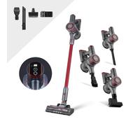 Tower T513014 VL40 EVO PET Pro 3-in-1 Cordless Vacuum Cleaner with Cyclonic Suction, Turbo Pet and Upholstery Brush, Handheld Function, 1L Capacity, 22.2V, Red