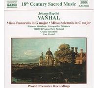 Tower Voices New Zealand / Uwe Grodd / Aradia Ensemble - Vanhal - Masses