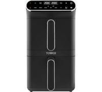 Tower T17190 Dual Stack Air Fryer 11L Xl Double Drawer Digital 2460W Space Saving