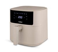 Tower T17169MSH Vortx Air Fryer with Digital Control Panel, 8 Pre-Set Cooking Functions, 1700W, 6L, Latte