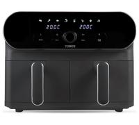 Tower T17138 Dual Drawer Air Fryer - Grey, Grey
