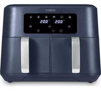 TOWER Vortx T17137CMNB Dual Basket Air Fryer - Midnight Blue, Blue