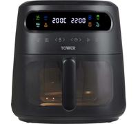 Tower Vortx Vizion 7.5L T17123 Air Fryer - Black, Black