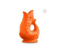 Wade Fish Jug, Handcrafted in Stoke-on-Trent England, Award-Winning Iconic UK Heritage Brand, English Earthenware, 0.6L, Orange, WA967803ORG