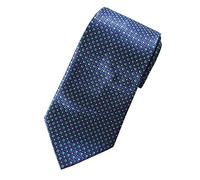 Towergem Extra Long Necktie Mens Woven Jacquard Navy/green Plaid XL Tie 63"