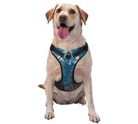 Towering mountain peaks Dog Harness for Small, Medium, and Large Dogs-Adjustable, Breathable Dog Vest with Quick Release Buckles