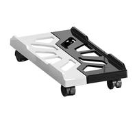 Towers Case Trolley - Four Castors, Heavy Equipment Frame, Robust Relief Plate, Sturdy Comfort Element, Hard Mudguard for Office Zone Land Ground Point Local Hub Unit Place Studio Loft