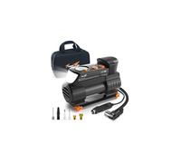 TowerTop Tyre Inflator Air Compressor: 2X Faster Heavy Duty Car Tyre Pump Portable 12V Digital Tyre Inflator with High Precision Pressure Gauge, Memo