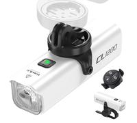 towild 1200 Lumen Front Bike Light,Bike Lights 5000mAh Type-C Rechargeable Bicycle Headlight IPX6 Waterproof Smart Cycling Lights for Commute/Road Bike/MTB,Up to 15HR Runtime,Support Under-mounted