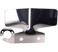 Towing Electrics Socket Tow Ball Mounting Plate Bumper Protector Stainless