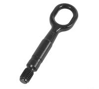 Towing Eye 8K0805615C Tow Hook Metal Black Compatible with Passat for Tiguan for Touran for A6 for A3 Q5 for Kodiaq for Octavia for Superb Replacement Part Direct Mounting