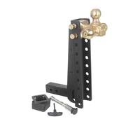 Towing Eye Cover Adjustable 6-9-11-14 Inch Trailer Arm With 2" And 2-5/16" 1-7/8" Trailer Ball Tow Hook Cover(14inch)