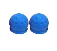 Towing Eye Cover Car Tow Bar Ball Cover Cap Trailer Ball Covers Tow Bar Cap Universal Hitch Trailer Towball Protect(2x bl+ue)