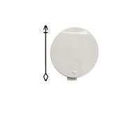 Towing Eye Cover For B&MW F80 F82 F83 M3 M4 2014-2019 Car Front Bumper Tow Hook Cover Cap 51118063105(White)