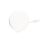 Towing Eye Cover, For Ford, For Fiesta 2012-2017, 1805922 C1BB17A989AA Car Accessories, Front Bumper Tow Hook Cap Towing Eye Cover (Size : White Passenger Side)