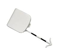 Towing Eye Cover For VW For Golf 6 GTI 2009 2010 2011 2012 Front Bumper Tow Hook Cover Lid Towing Trailer Hauling Eye Cap(1pc White)