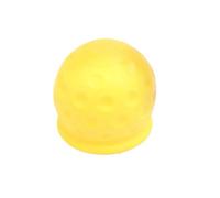 Towing Eye Cover Trailer Tow Ball Cover Protective Cap Universal Car Truck Trailer Accessories(Yellow-1pc)