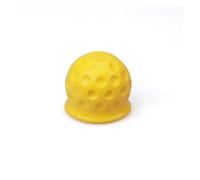 Towing Eye Cover Universal 50MM Tow Bar Ball Cover Cap Trailer Ball Cover Tow Bar Cap Hitch Trailer Towball Protect Accessories(Yellow)