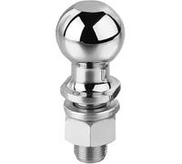 Towing Hitch Ball 50 mm Ball Head Bolt Farm Rail Straight Ball Head for Farm Rail up to 5 Tonnes Tractor Extension (22 mm)