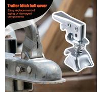 Towing Hitch Hitch | 5 cm Rustproof and Secure Quick Release Cover | Secure Locking for the Coupling | For Daily Outdoor Use, Garage, Garage and
