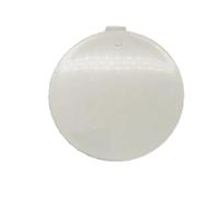 Towing Hook Hole Cover Front Bumper Hole Cover Tow Eye Cap Plastic Material For B&MW For X5 F15 Series 2014-2018 Car Towing Eye Cover(White)