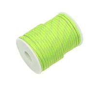 Towing lashing rope， Reflective Paracord 550 LB 7 Core 4mm Multicolor 31-100M(Fang Green,31M)