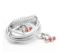 towing rope, 5 Meters Towing Rope With 2 Hooks - 5 Ton Towing Capacity - Perfect For Pulling A Car Trucks Or SUV CAR heavy duty tow straps