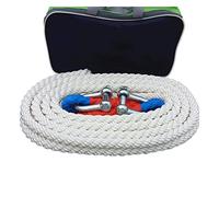 Towing Rope, Car Tow Rope 10 Tons 5 Meters 8 Meters Meters Off-Road Vehicle Traction Rope Tow Rope Trailer(10m)