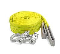 Towing Rope, Car Tow Rope 10 Tons 6 Meters Off-Road Vehicle Traction Rope Widening and Thickening Tow Rope Trailer