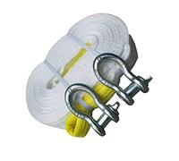 Towing Rope, Heavy Duty Tow Strap with Safety Hooks Car Tow Rope 15 Tons 5 Meters 8 Meters 9 Meters Off